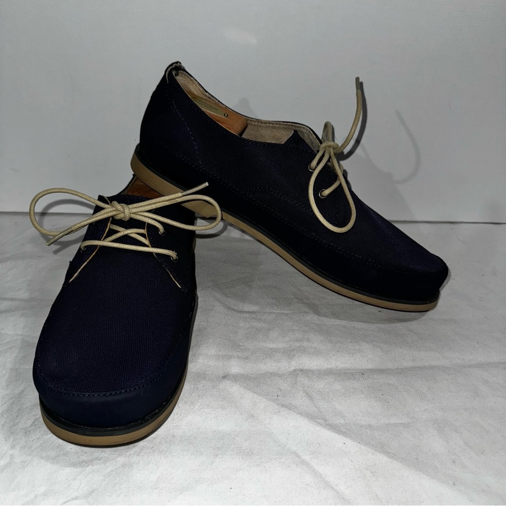 Men’s Olukai Honolulu Lace Mesh Blue Casual Shoes Size 9.5